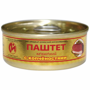 Паштет Нежный с копчёностями, 100г