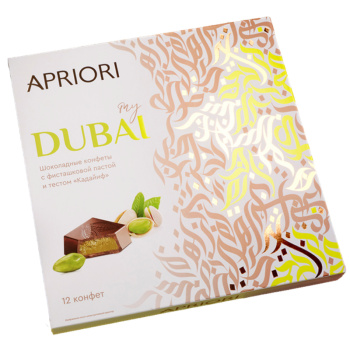 Набор конфет Apriori My Dubai фисташковая начинка, 130г