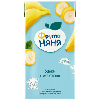 Нектар ФН 500мл Банановый с мякотью