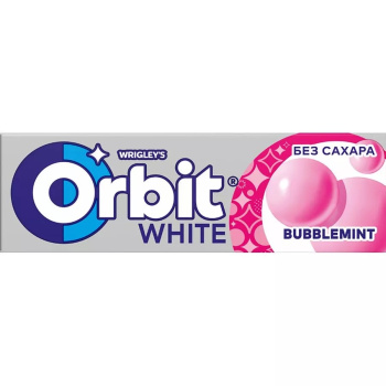 Жевательная резинка Orbit White Bubblemint, 13,8 г