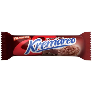 Печенье Кухмастер Kremareo сахарное Шоколадная начинка, 100г