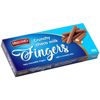 Печенье Mulino di Floriano Пальчики в молочной глазури, 100г