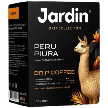 Кофе JARDIN Перу Пьюра, 10г х 6 шт