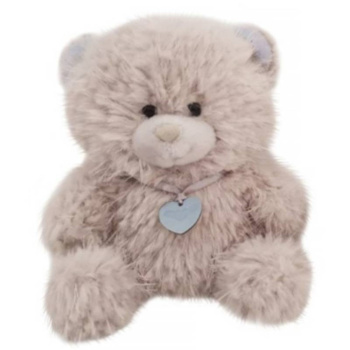 Мишка-валентинка Неженка 14см