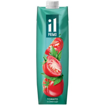 Сок IL PRIMO 1л Томатный с солью с мякотью восстановленный