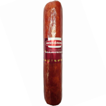 Колбаса варено-копченая Романовская Шувалово