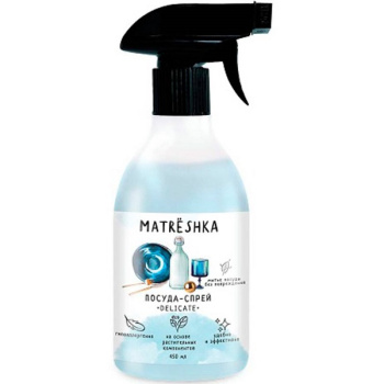 Чистящее Средство Matrёshka 450мл посуда-спрей delicate