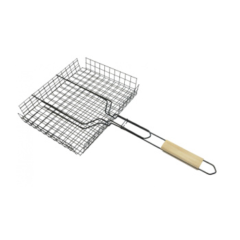 Решетка-гриль для курицы большая нержавеющая, 370х315 РГК1