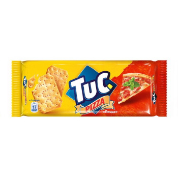 Крекер TUC со вкусом пиццы 100г