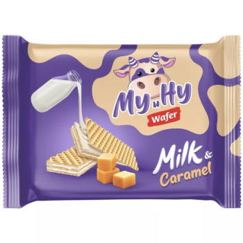 Вафли Му и Ну Сладонеж карамельные с молоком, 70г