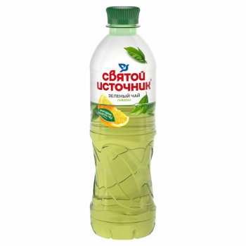 Чай зеленый Святой Источник 0,5л лимон негаз