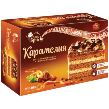 Торт Карамелия Черёмушки, 400г