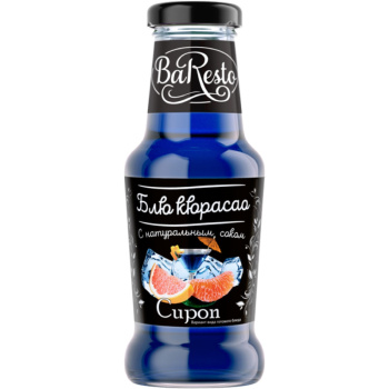 Сироп Baresto Блю Кюрасао, 300г