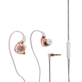 Наушники проводные ВСЁГАЗИН внутриканальные розовый 410-072