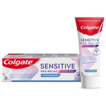 Паста зубная Colgate Sensitive Pro-relief Отбеливание, 75мл