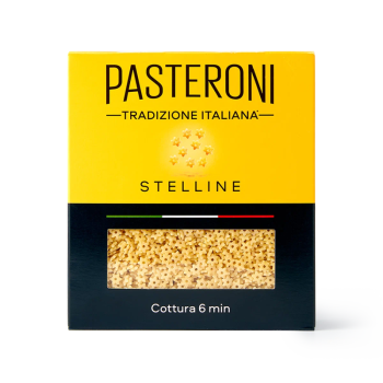Макаронные изделия Pasteroni 400г Звездочки обечайка