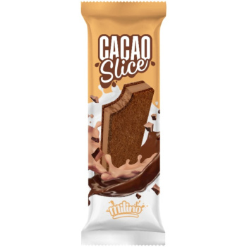 Пирожное Milino бисквитное с кремом с какао, 26г