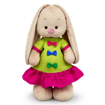 Зайка Ми в платье с бантиками малый StS-670