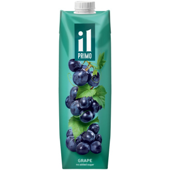Сок IL PRIMO 1л Виноградный осветленный восстановленный