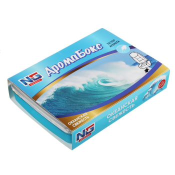 NEW GALAXY Ароматизатор под сиденье гелевый Аромабокс Океан свежест 200гр 794-356