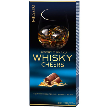 Набор конфет Mieszko Whisky со вкусом виски, 180г 