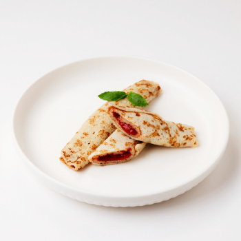 Блинчики с клубникой оригинальные 100г