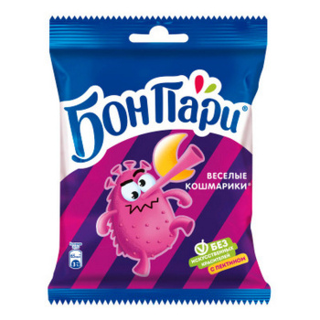 Жевательный мармелад Бон Пари Кошмарики 75г Бон Пари