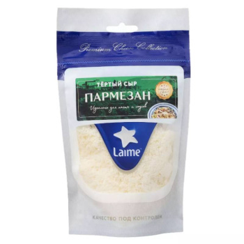Сыр Laime Пармезан тёртый 40% БЗМЖ, 100г