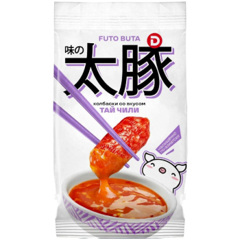 Колбаски сырокопчёные со вкусом Тай чили Дымов, 50г