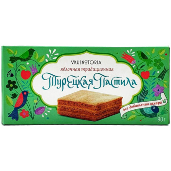 Пастила Турецкая Вкуснотория без сахара, 90г
