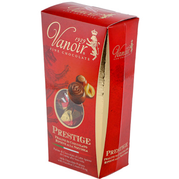 Набор конфет Vanoir Prestige пралине с кремовой начинкой из лесного ореха, 170г 