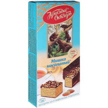 Вафельный торт Мишка косолапый 250г