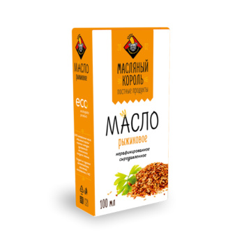 Масло рыжиковое Масляный Король, 100мл