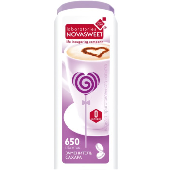 Заменитель сахара Новасвит 650 таблеток