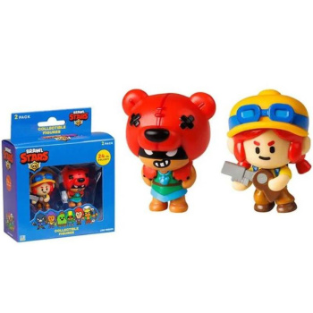 Коллекционные фигурки Brawl Stars Нита и Джесси, 2 шт