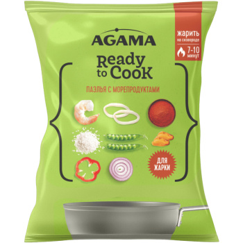 Паэлья с морепродуктами Агама, 320г