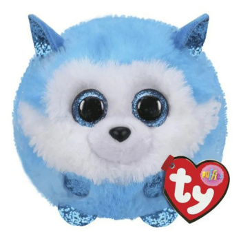 Мягкая игрушка-пуф, Принц хаски, 10 см