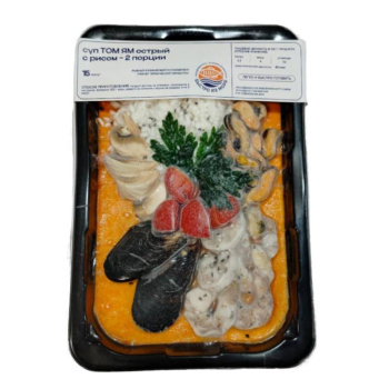 Суп Том Ям с рисом Быстро из Моря ООО Серената острый, 540г
