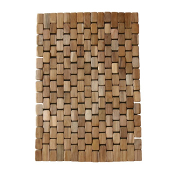 Коврик из тикового дерева, 40х30х0,7см  