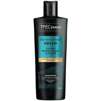 Шампунь Tresemme 400мл Beauty Full Volume обьем