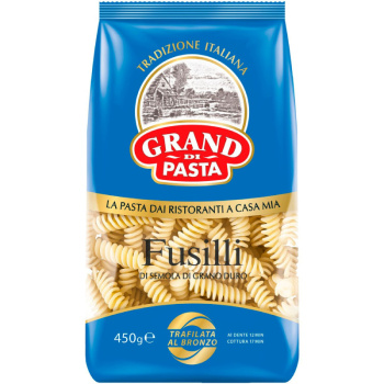 Макаронные изделия GP FUSILLI Спиральки 450г