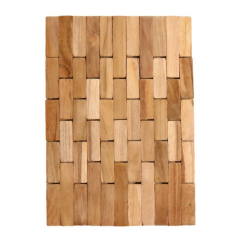 Коврик из тикового дерева, 30х20х0,7см  
