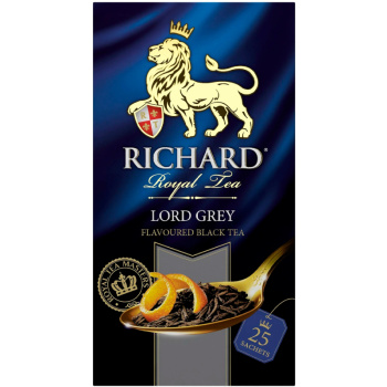 Чай черный Richard Lord Grey 25 пакетиков