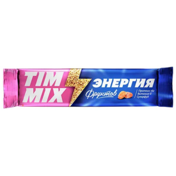 Батончик козинак ТимМикс энергия фруктов Тимоша 40г