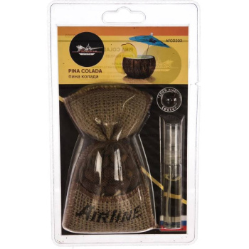 Ароматизатор Airline Кофе в мешочке со спреем, пина колада
