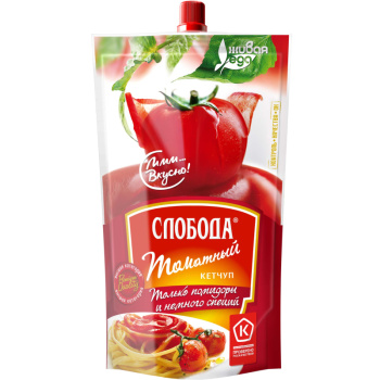 Кетчуп Слобода томатный, 320г