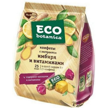 Конфеты Eco-botanica экстр.имбиря и витам. 200г