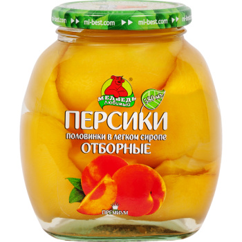Персик Медведь любимый, 580мл