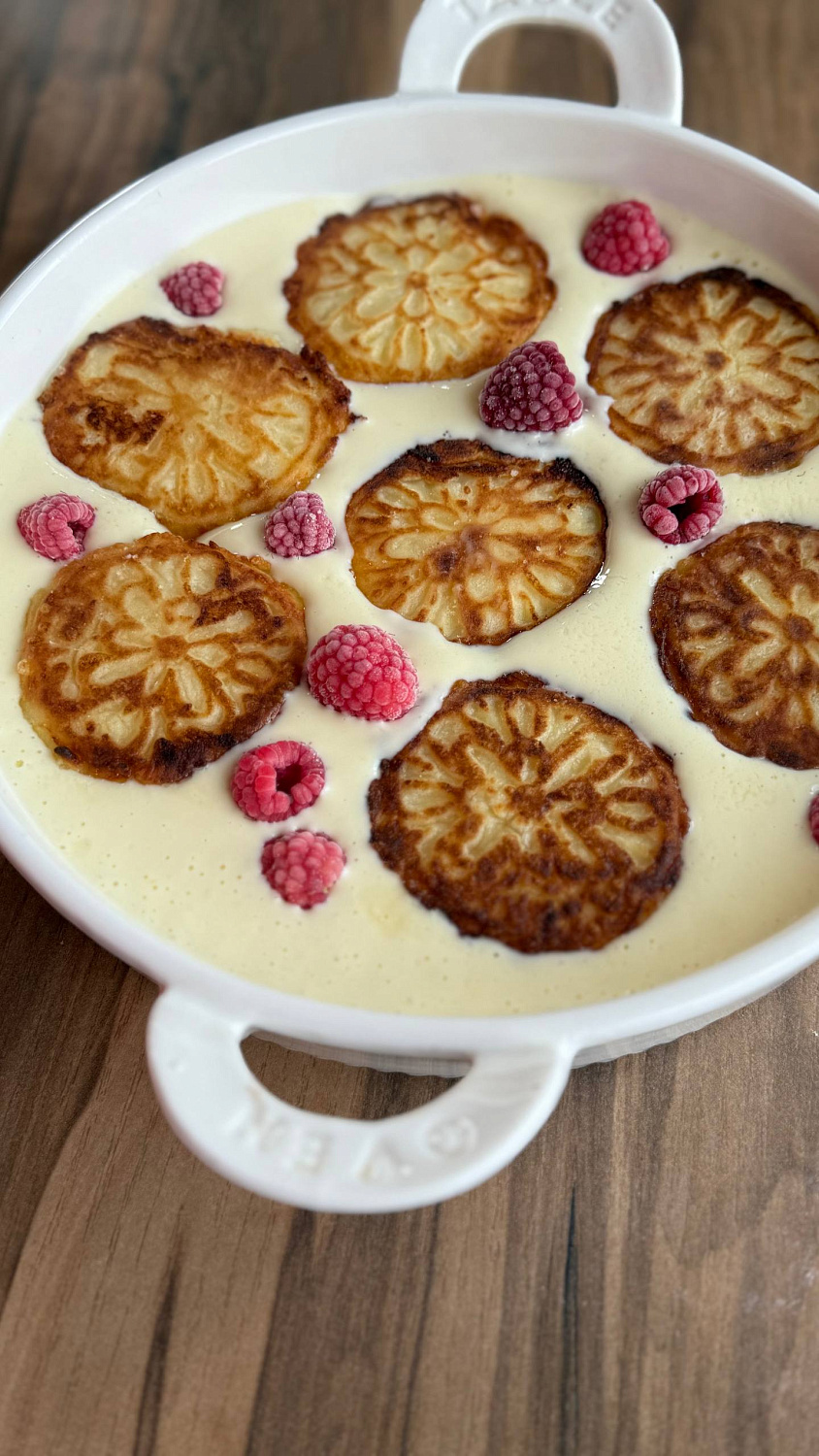 Сырники с творожной заливкой