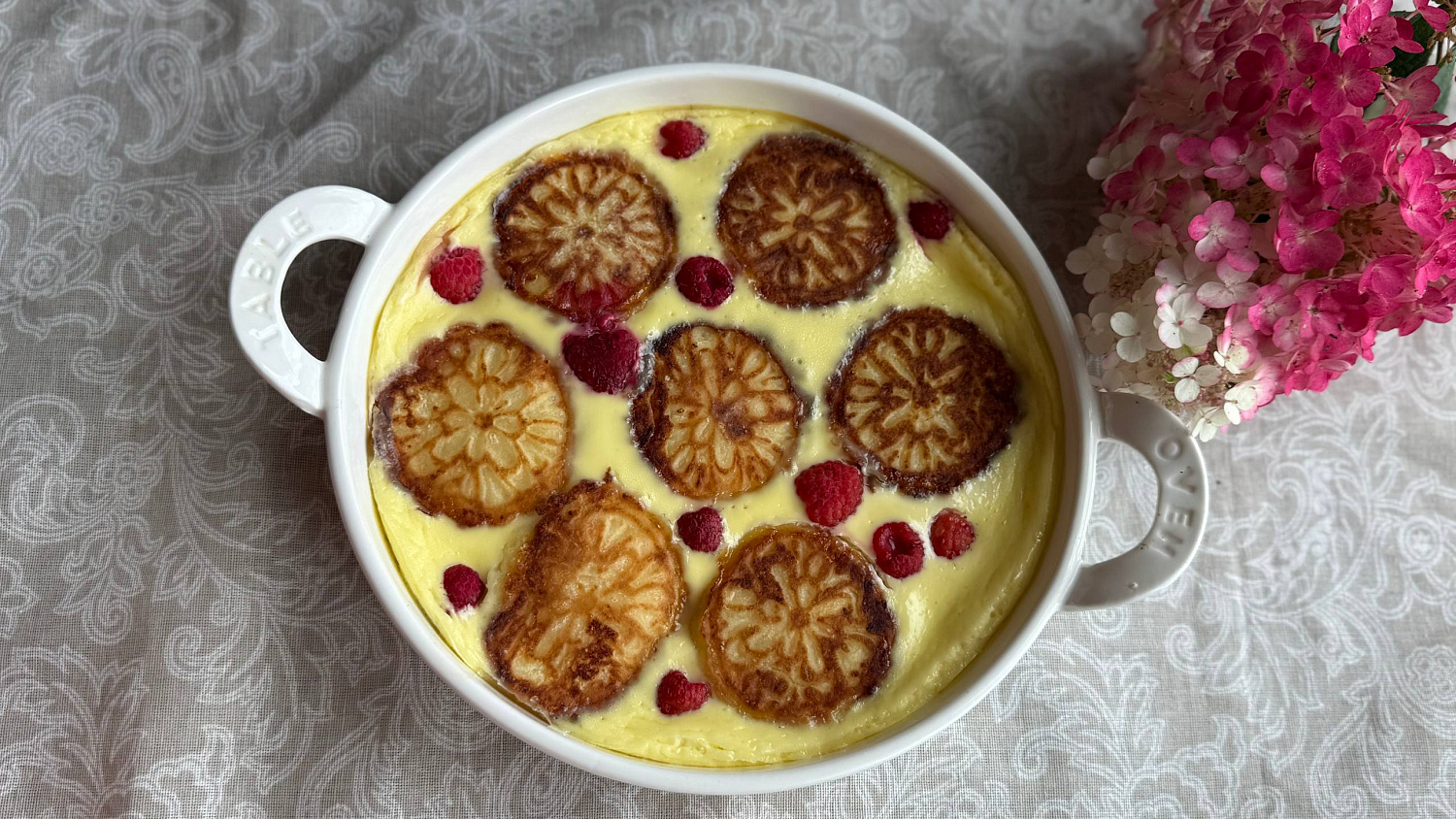 Сырники с творожной заливкой